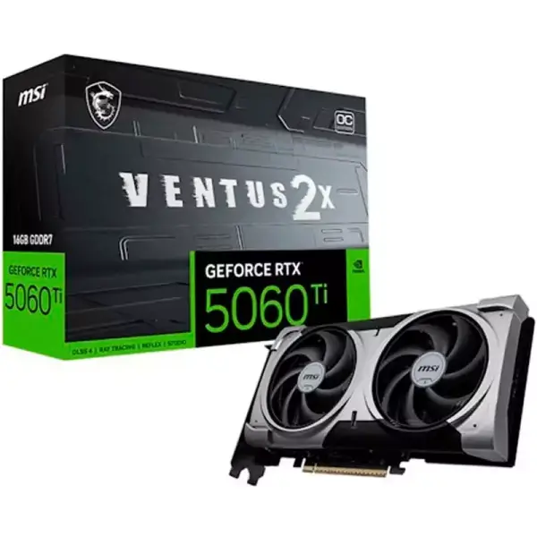 Tarjeta Gráfica MSI Ventus RTX 5060 Ti Tarjeta Gráfica MSI Ventus RTX 5060 Ti