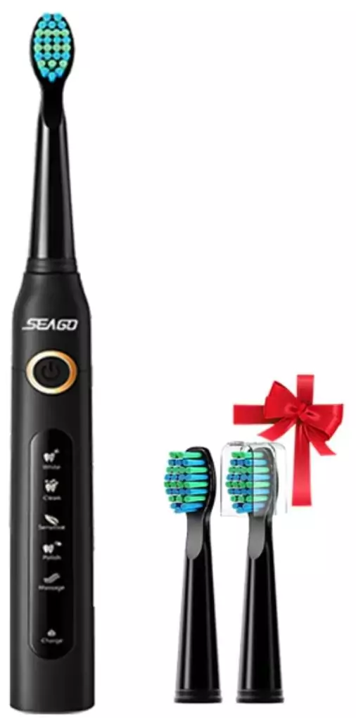 Cepillo de dientes eléctrico + 7 cabezales Cepillo de dientes eléctrico + 7 cabezales