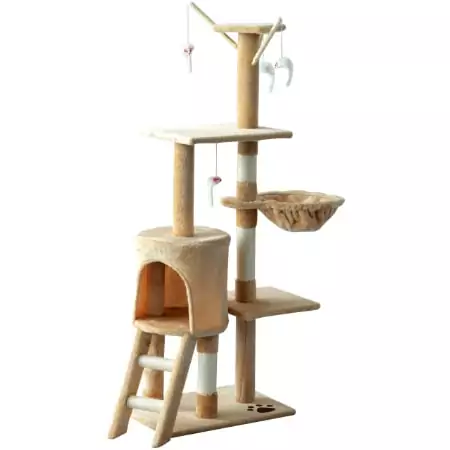 PawHut Árbol para gatos con rascador PawHut Árbol para gatos con rascador