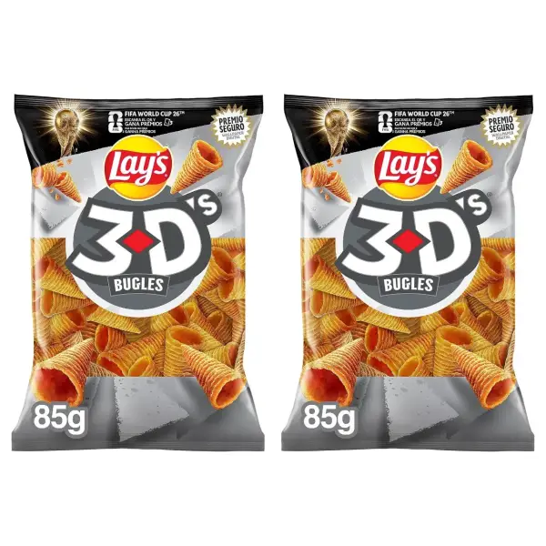 2x85gr 3D's Conos De Maíz Matutano 2x85gr 3D's Conos De Maíz Matutano