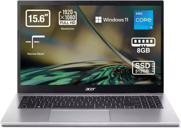Portátil Acer Aspire 3 i5 8GB 512GB 15,6" Portátil Acer Aspire 3 i5 8GB 512GB 15,6"