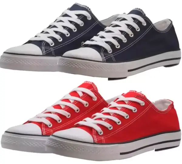 Zapatillas de lona baja para hombre Zapatillas de lona baja para hombre