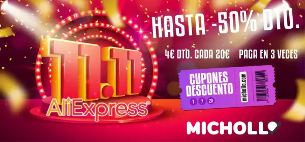 Cupones para el 11.11 en AliExpress Cupones para el 11.11 en AliExpress