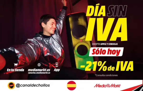 Día sin IVA en MediaMarkt Día sin IVA en MediaMarkt