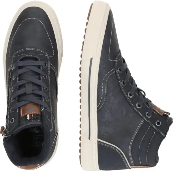Zapatillas Altas Mustang Navy Zapatillas Altas Mustang Navy