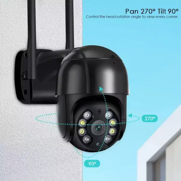 Cámara IP inalámbrica exterior WiFi 1080p Cámara IP inalámbrica exterior WiFi 1080p