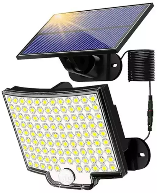 Panel solar 106 leds para exteriores Panel solar 106 leds para exteriores