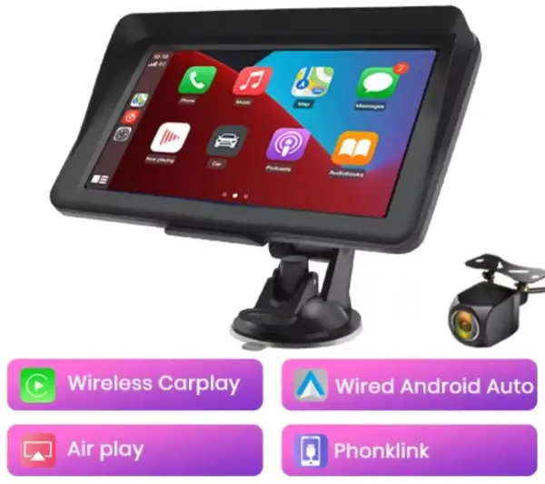 Pantalla táctil 7" para coche AirPlay/Android Auto Pantalla táctil 7" para coche AirPlay/Android Auto
