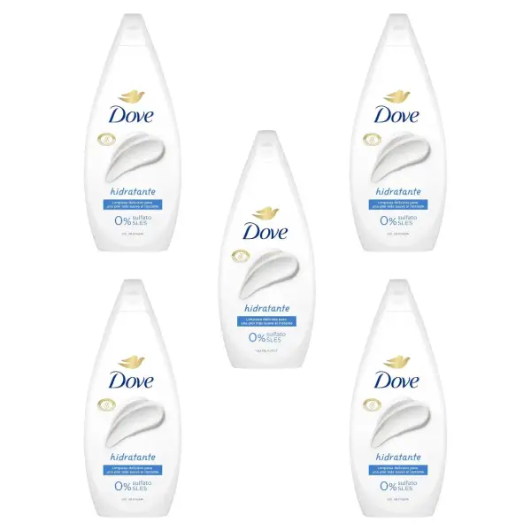 5x720ml Gel de ducha hidratante Dove 5x720ml Gel de ducha hidratante Dove