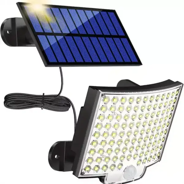 Foco solar para exteriores 106LED Foco solar para exteriores 106LED