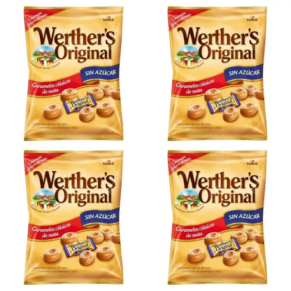 4x 90g Caramelos Werther's Original 4x 90g Caramelos Werther's Original