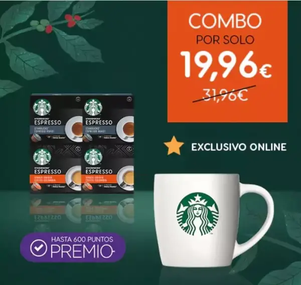 Combo Espressos de Starbucks con taza de edición limitada GRATIS Combo Espressos de Starbucks con taza de edición limitada GRATIS