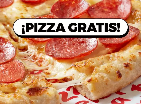 1 Pizza GRATIS con tu proximo pedido de 17,9€ 1 Pizza GRATIS con tu proximo pedido de 17,9€