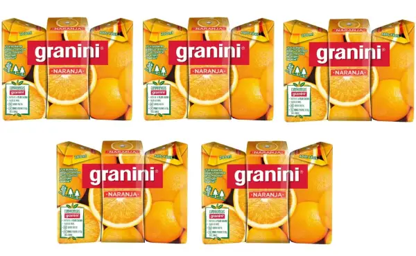 Pack de 15 Zumos GRANINI (Sabor a elegir) Pack de 15 Zumos GRANINI (Sabor a elegir)