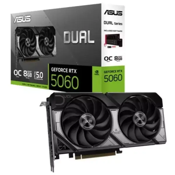 Tarjeta Gráfica Asus GeForce RTX 5060 8GB Tarjeta Gráfica Asus GeForce RTX 5060 8GB