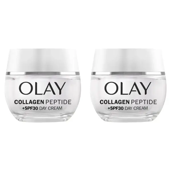 2x50 ml Crema Hidratante Facial SPF 30 Olay Collagen Peptide24 2x50 ml Crema Hidratante Facial SPF 30 Olay Collagen Peptide24
