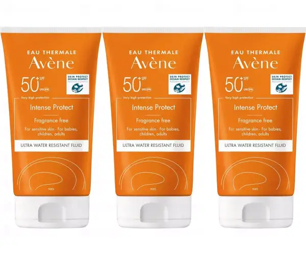 3x Protector solar Avène SPF50 150ml 3x Protector solar Avène SPF50 150ml