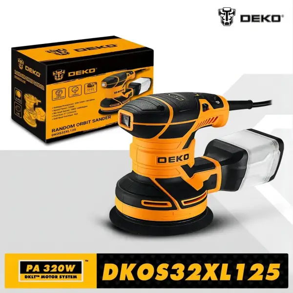 Lijadora orbital DEKO de 320W Lijadora orbital DEKO de 320W