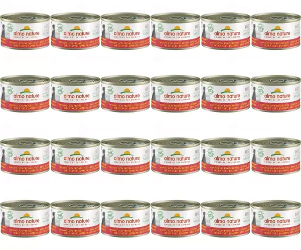 24x Latas de comida húmeda para perros Almo Nature 24x Latas de comida húmeda para perros Almo Nature