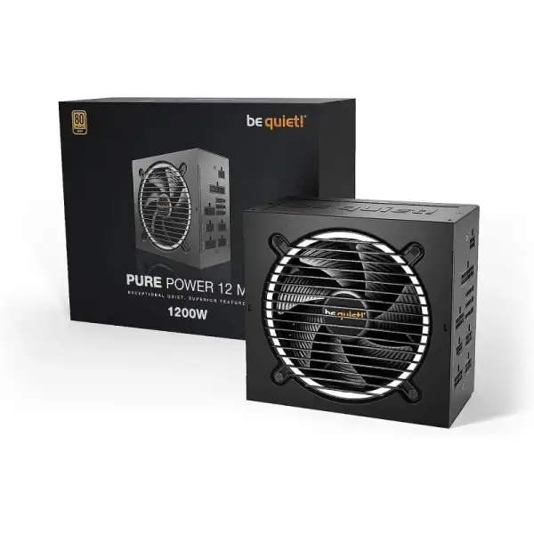 Fuente Alimentación modular Be Quiet! 1200W 80+ Gold Fuente Alimentación modular Be Quiet! 1200W 80+ Gold