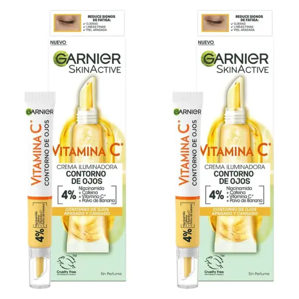 2 Crema para Contorno de Ojos Garnier 2 Crema para Contorno de Ojos Garnier