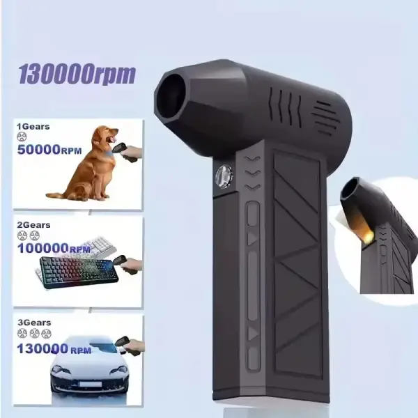 Soplador inalámbrico 130000RPM USB C Soplador inalámbrico 130000RPM USB C