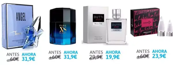 Hasta 67% dto en selección de productos belleza y perfumes Hasta 67% dto en selección de productos belleza y perfumes