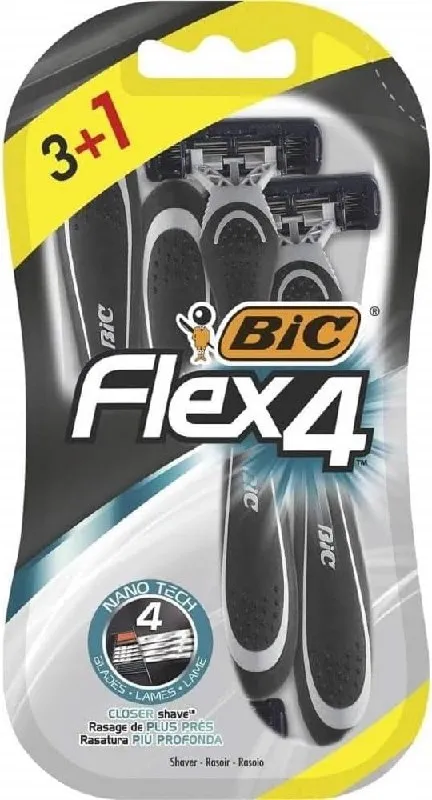 Maquinilla de afeitar desechables BIC Flex4 Maquinilla de afeitar desechables BIC Flex4