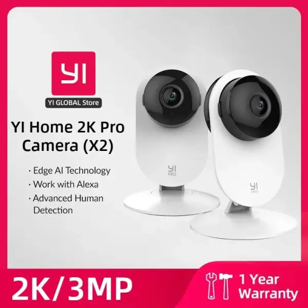2 cámaras Xiaomi YI Pro 2K 2 cámaras Xiaomi YI Pro 2K