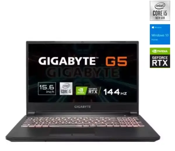 Portátil Gigabyte G5 16GB / 512GB SSD RTX 3060 Portátil Gigabyte G5 16GB / 512GB SSD RTX 3060