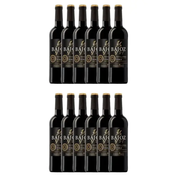 12x750ml Bajoz Roble Tinto D.O. Toro 12x750ml Bajoz Roble Tinto D.O. Toro