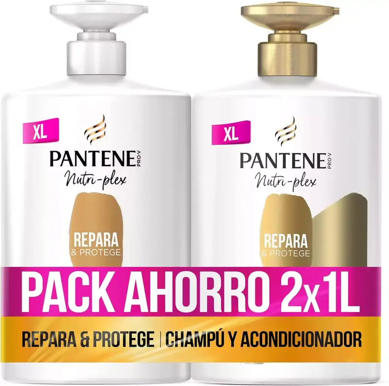 2x 1L champú + acondicionador Pantene Nutri Pro-V 2x 1L champú + acondicionador Pantene Nutri Pro-V
