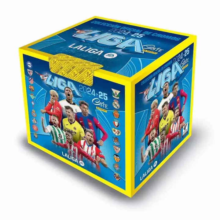 Caja con 50 Sobres de la Liga 24/25 Caja con 50 Sobres de la Liga 24/25