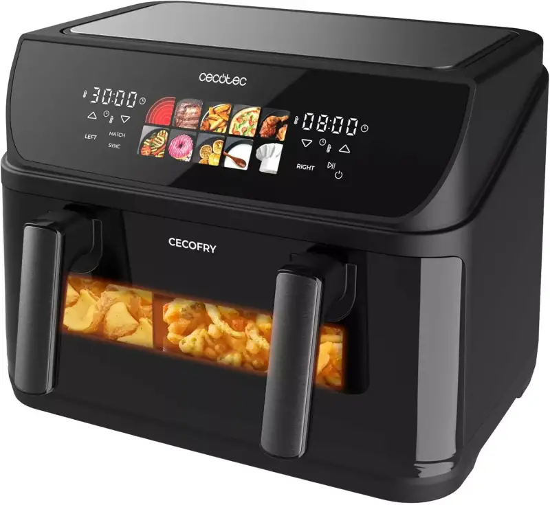 Freidora sin aceite Cecotec Cecofry Duoheat 10000 10L Freidora sin aceite Cecotec Cecofry Duoheat 10000 10L