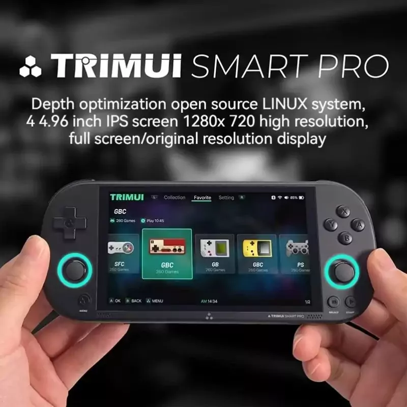 Consola portátil retro Trimui Smart Pro Consola portátil retro Trimui Smart Pro