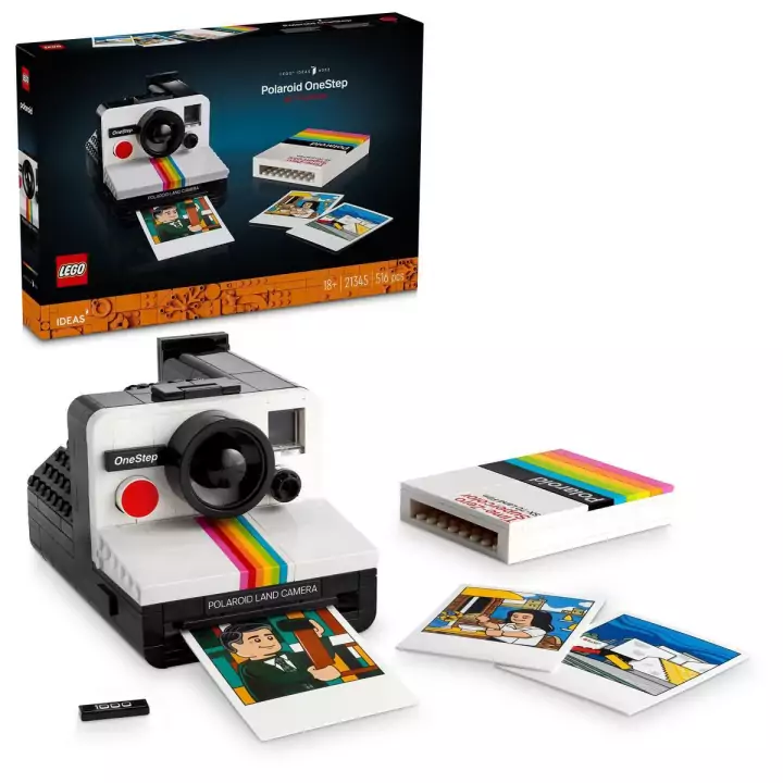 Cámara Polaroid OneStep SX-70 Lego 21345 Cámara Polaroid OneStep SX-70 Lego 21345