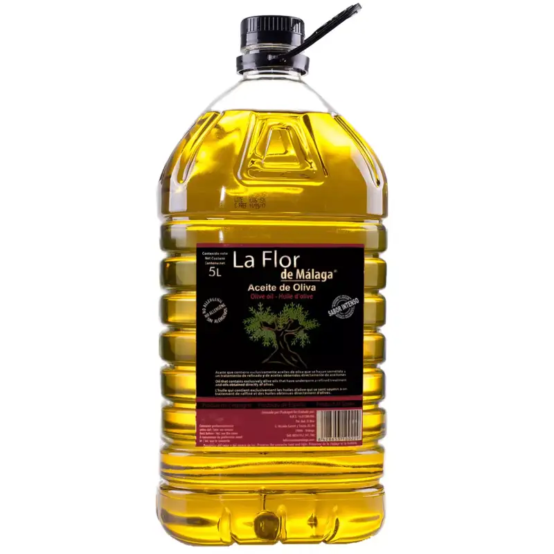 Aceite de Oliva intenso La Flor de Málaga 5L Aceite de Oliva intenso La Flor de Málaga 5L