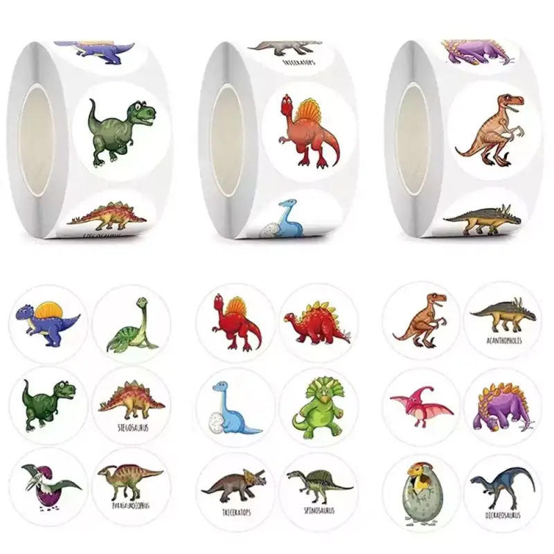 Pegatinas de dinosaurios Pegatinas de dinosaurios