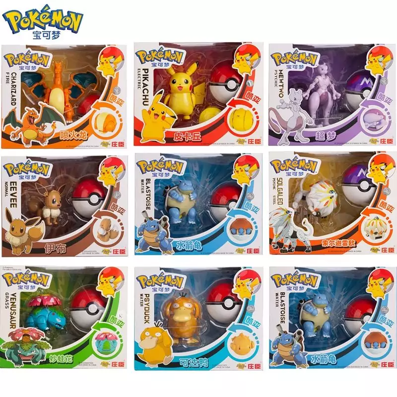Figuras de acción de Pokémon Figuras de acción de Pokémon