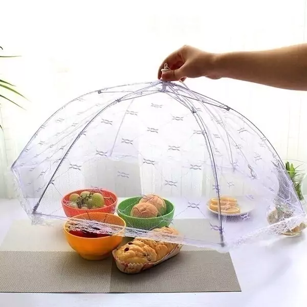 Cubierta paraguas anti mosquitos para comida Cubierta paraguas anti mosquitos para comida