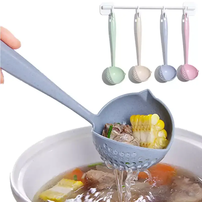 Cucharón de silicona para sopa Cucharón de silicona para sopa