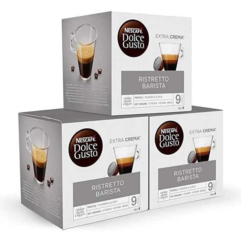 Pack 48 cápsulas Dolce Gusto Café Ristretto Barista Pack 48 cápsulas Dolce Gusto Café Ristretto Barista