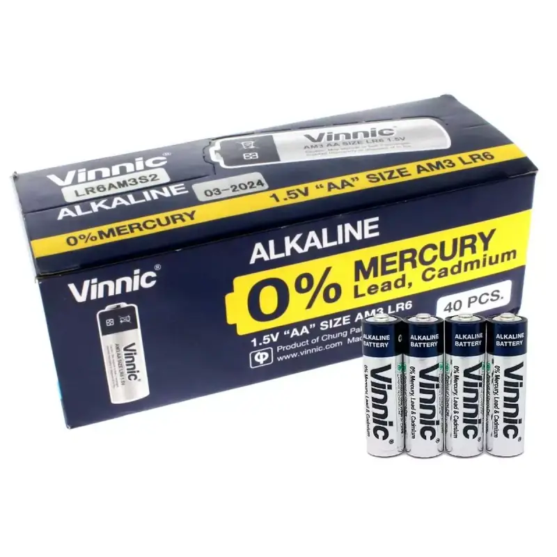 Pack 40 Pilas Alcalinas AA Pack 40 Pilas Alcalinas AA