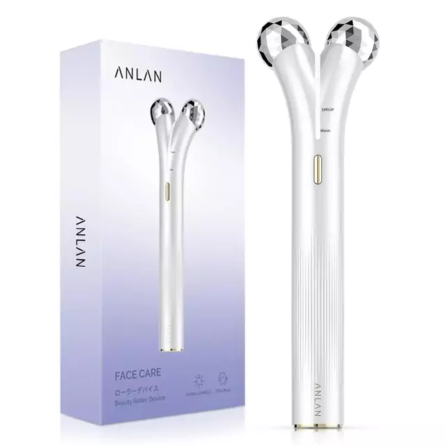 Rodillo eléctrico EMS para masaje facial y cuidado de la piel Rodillo eléctrico EMS para masaje facial y cuidado de la piel