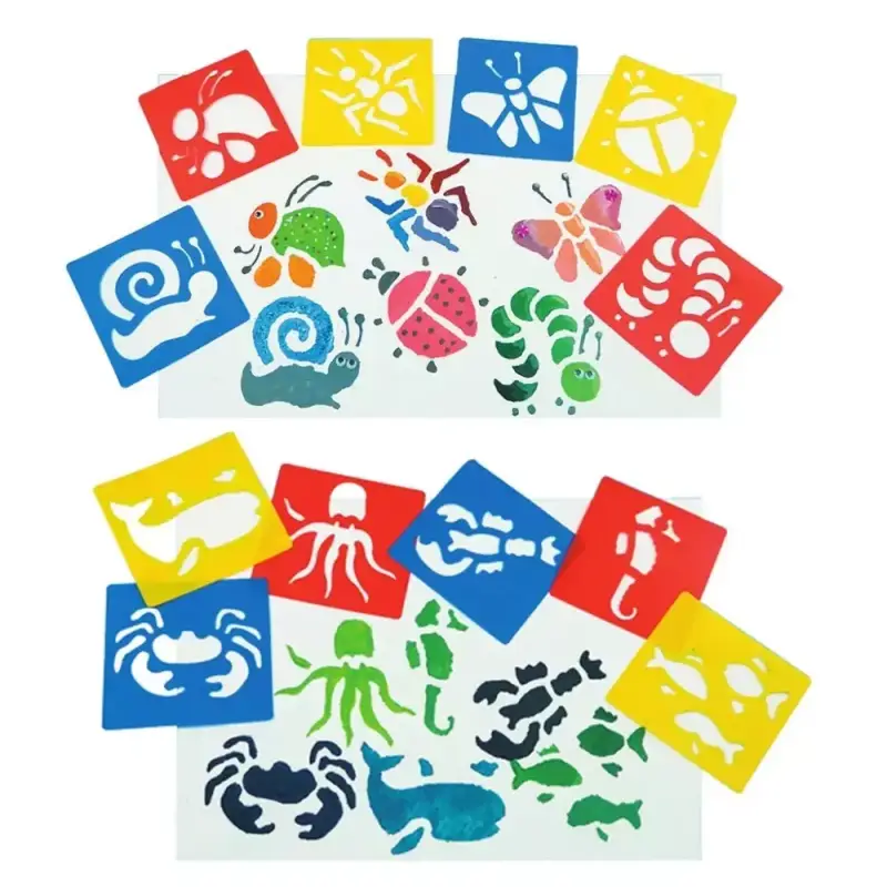 Plantillas de dibujo Montessori para niños Plantillas de dibujo Montessori para niños