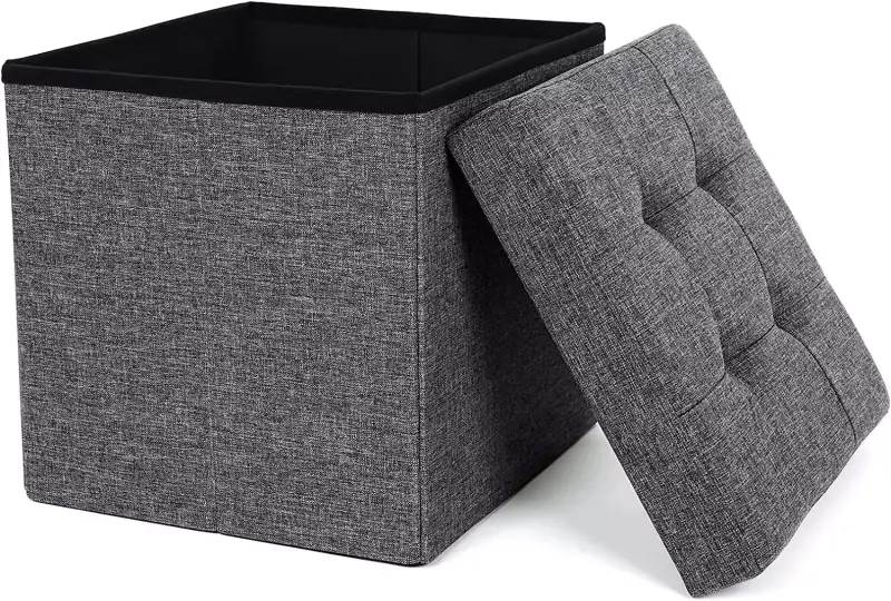 Taburete con almacenamiento de 40 litros Taburete con almacenamiento de 40 litros