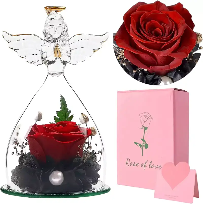 Regalo Día de la Madre Ángel Rosa Eterna Regalo Día de la Madre Ángel Rosa Eterna