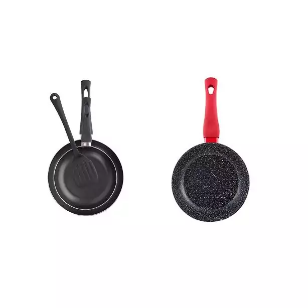 Set 3 sartenes 18,20 y 24 cm + espumadera San Ignacio Set 3 sartenes 18,20 y 24 cm + espumadera San Ignacio
