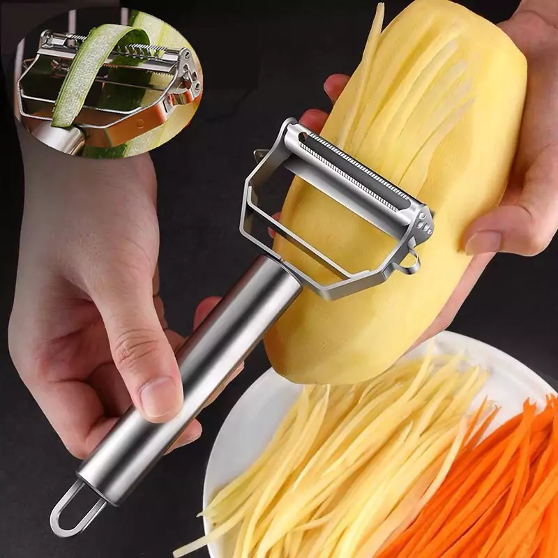 Pelador de verduras de cocina de acero inoxidable Pelador de verduras de cocina de acero inoxidable
