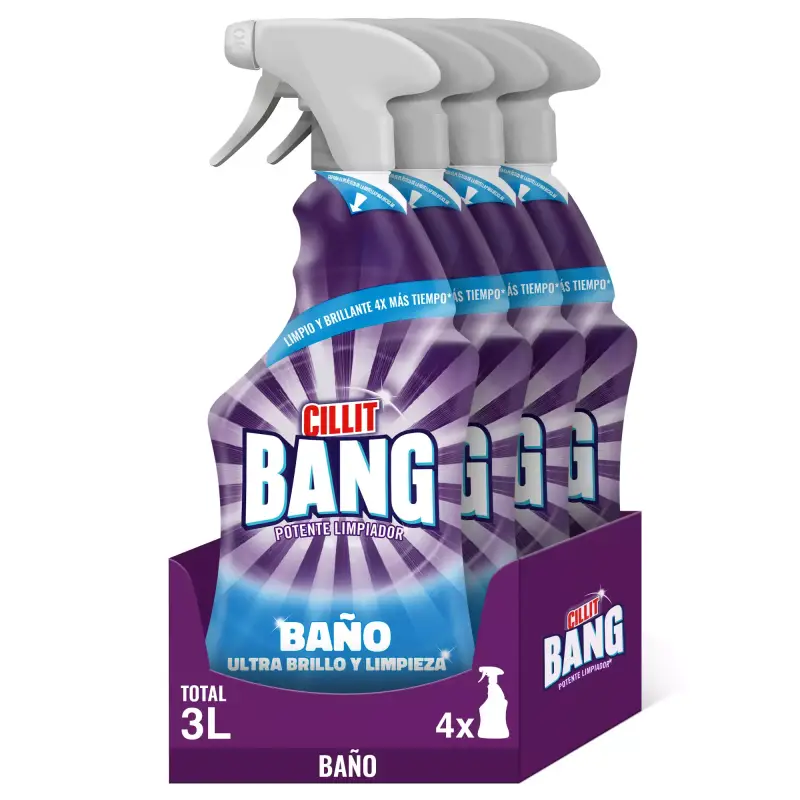 Cillit Bang Baño 4 x 750ml Cillit Bang Baño 4 x 750ml